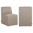 Utendørs spisebordsstol Riva taupe Richmond Interiors Spisestol