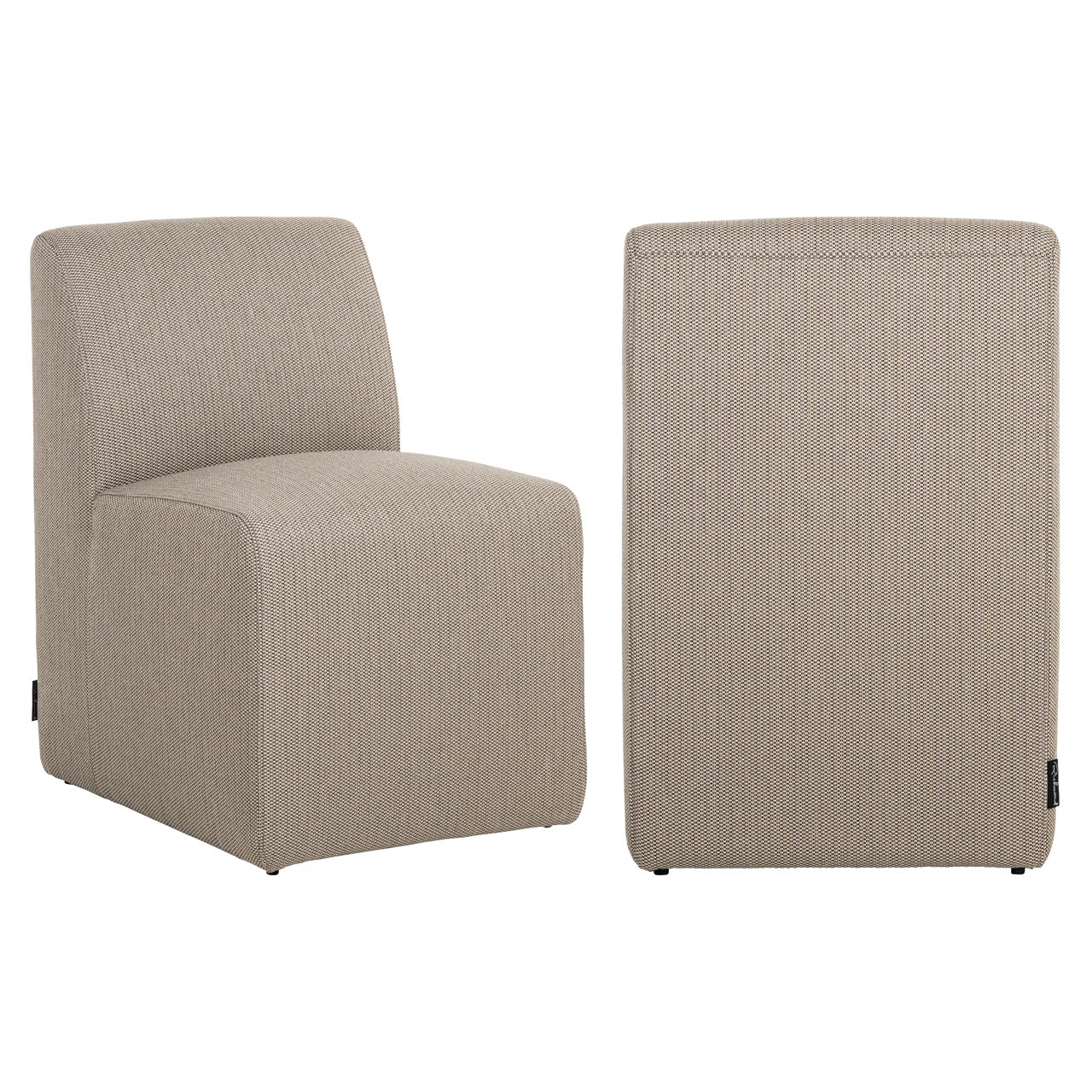 Utendørs spisebordsstol Riva taupe Richmond Interiors Spisestol