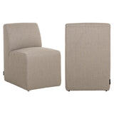 Utendørs spisebordsstol Riva taupe Richmond Interiors Spisestol