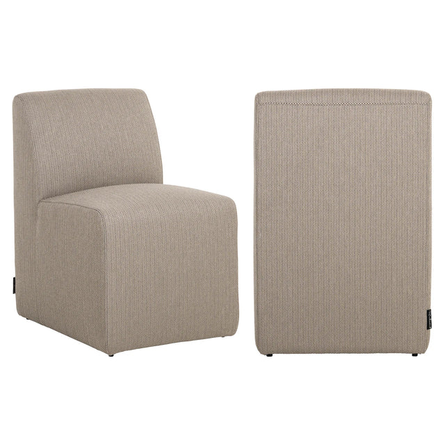 Utendørs spisebordsstol Riva taupe Richmond Interiors Spisestol