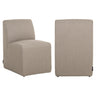 Utendørs spisebordsstol Riva taupe Richmond Interiors Spisestol