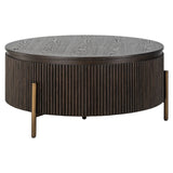 kaffebord Luxor brun 95Ø Richmond Interiors Sofabord