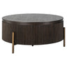 kaffebord Luxor brun 95Ø Richmond Interiors Sofabord
