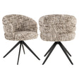 Spisestol Serenity brun omara svingbar flammehemmende Richmond Interiors Spisestol