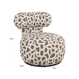 Lounge chair Kaya weave brown Richmond Interiors Lenestol