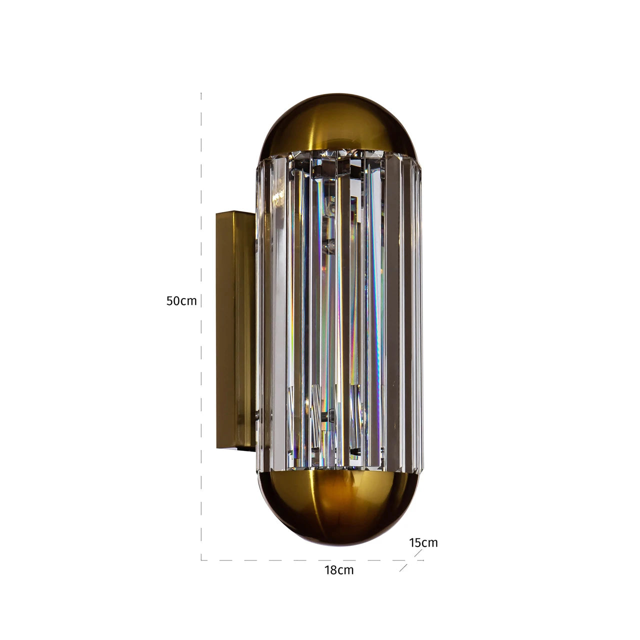 Vegglampe Anya bronse Richmond Interiors Vegglampe