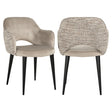 Spisestol Giovanna trendy natur / khaki fløyel flammehemmende Richmond Interiors Spisestol