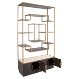 Utstillingsskap Claremont brun Richmond Interiors Vitrineskap