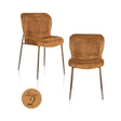 Spise stol Odarby cognac fusion Sett med 2 Richmond Interiors Spisestol