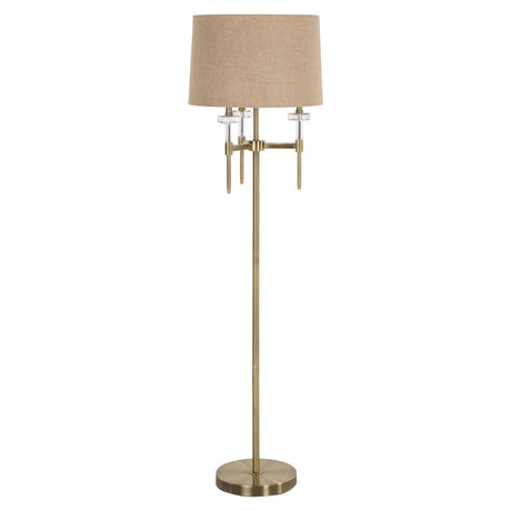 Gulvlampe Josie børstet gull Richmond Interiors Gulvlampe