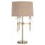 Bordlampe Josie børstet gull Richmond Interiors Bordlampe