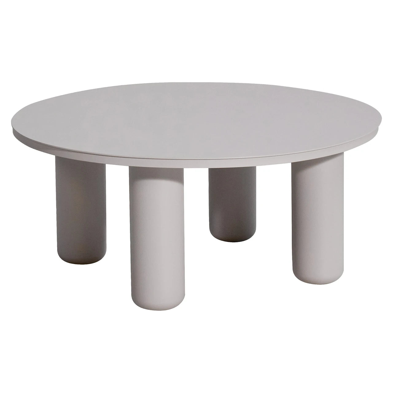 Utendørs kaffebord Quinn lys beige 86Ø Richmond Interiors Sofabord