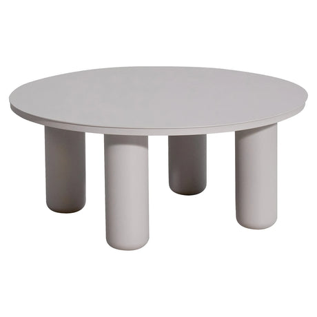 Utendørs kaffebord Quinn lys beige 86Ø Richmond Interiors Sofabord