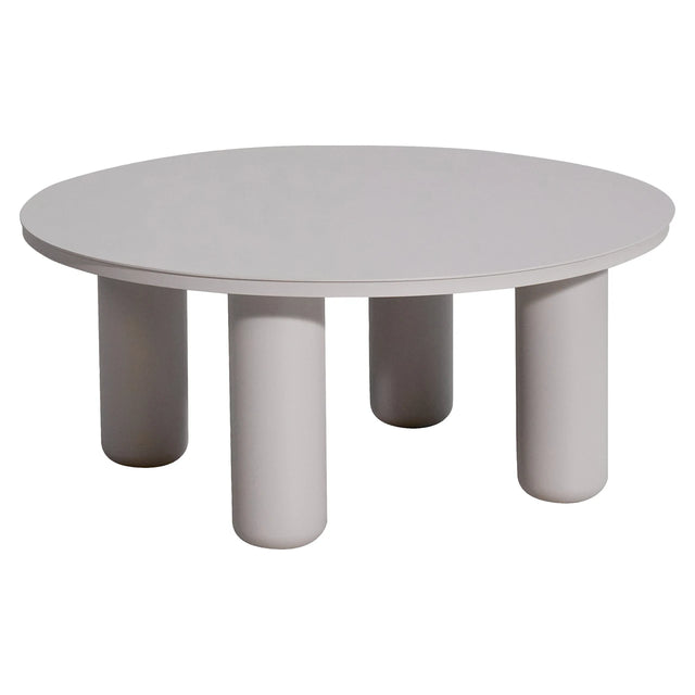 Utendørs kaffebord Quinn lys beige 86Ø Richmond Interiors Sofabord