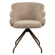 Spisestol Kayla mocca boldvevd svingbar Richmond Interiors Spisestol