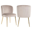 Spisestol Cannon khaki fløyel Richmond Interiors Spisestol