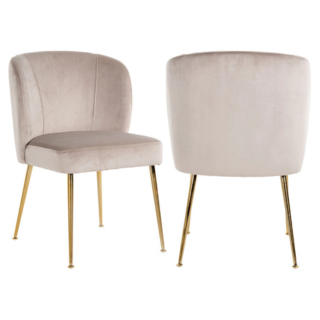 Spisestol Cannon khaki fløyel Richmond Interiors Spisestol