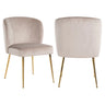 Spisestol Cannon khaki fløyel Richmond Interiors Spisestol