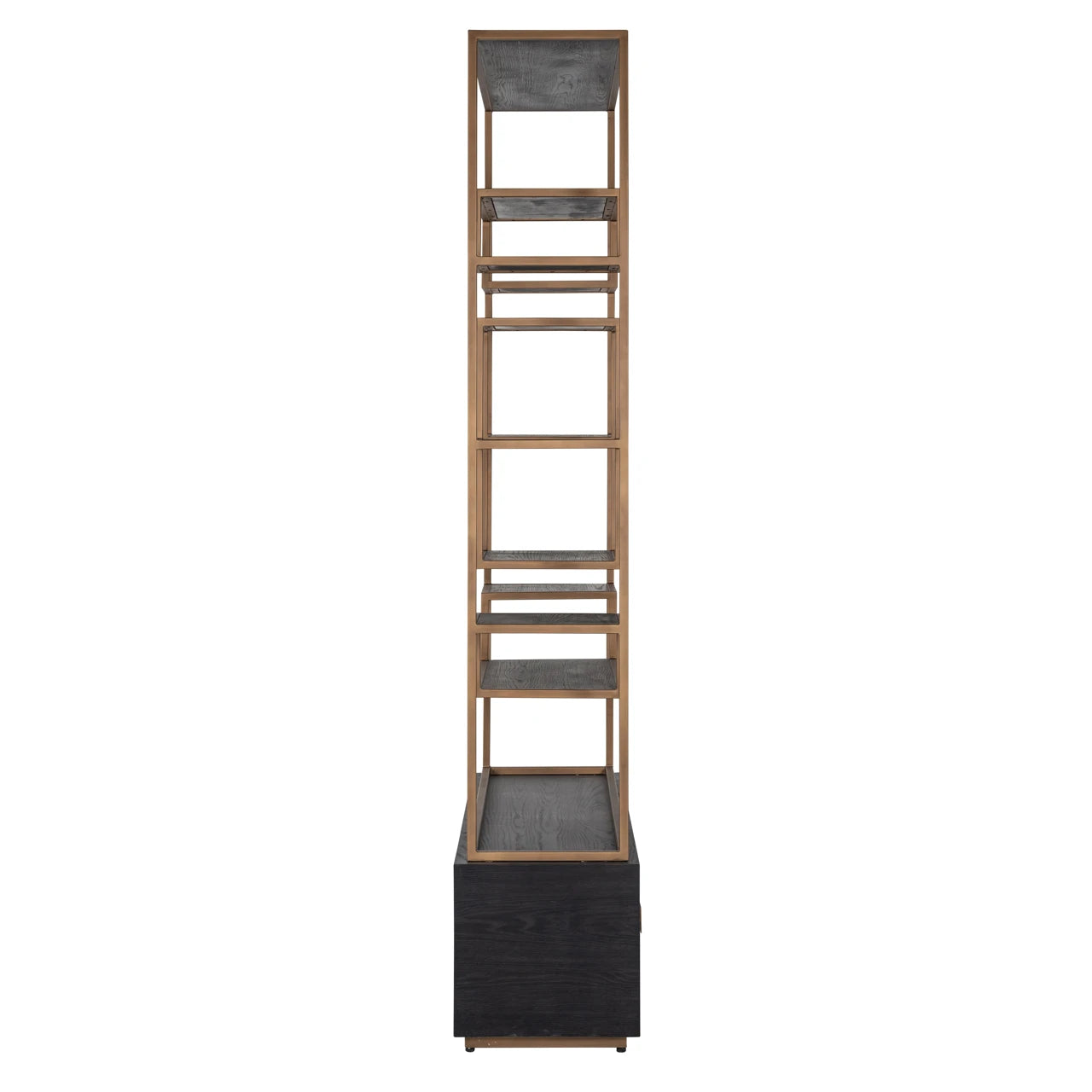 Utstillingsskap Hunter sort rustikk Richmond Interiors Vitrineskap