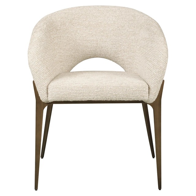 Spisestol Kenzi natural linear brannhemmende Richmond Interiors Spisestol