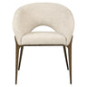 Spisestol Kenzi natural linear brannhemmende Richmond Interiors Spisestol