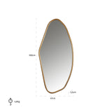 Mirror Eldon gold Richmond Interiors Speil