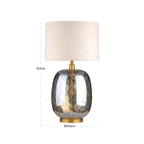 Bordlampe Ember amber Richmond Interiors Bordlampe