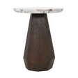 End table Oberoy Blush beige 45Ø Richmond Interiors Sidebord