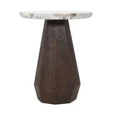 End table Oberoy Blush beige 45Ø Richmond Interiors Sidebord