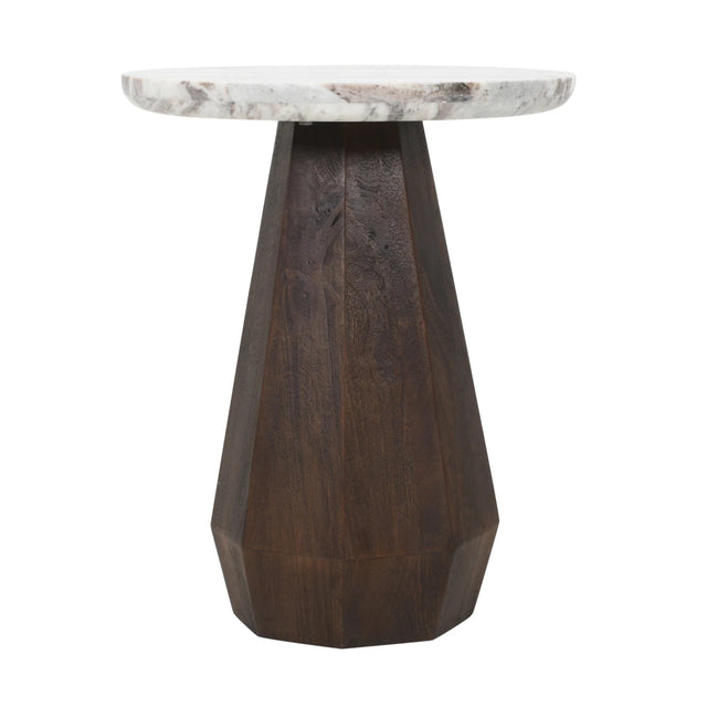 End table Oberoy Blush beige 45Ø Richmond Interiors Sidebord