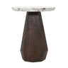 End table Oberoy Blush beige 45Ø Richmond Interiors Sidebord