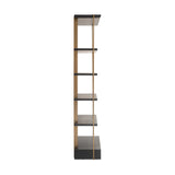 Utstillingsskap Alexander Jones kullfarget Rigley Richmond Interiors Vitrineskap