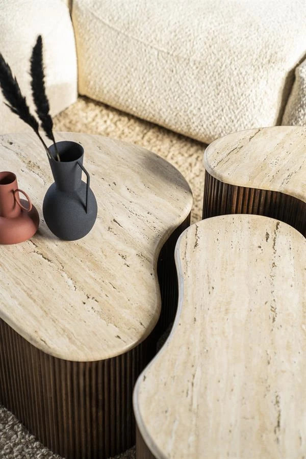 Coffee table Mari - 83x72x34 Eleonora Sofabord