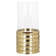 Hurricane light Bodil gull liten Richmond Interiors Lanterne og lysglass
