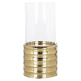 Hurricane light Bodil gull liten Richmond Interiors Lanterne og lysglass