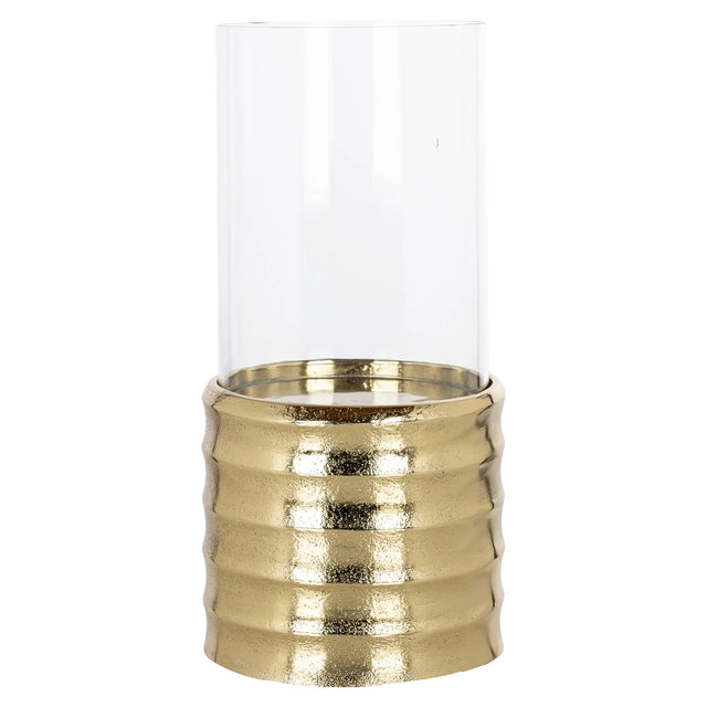 Hurricane light Bodil gull liten Richmond Interiors Lanterne og lysglass