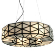 Lysekrone Solaria kobber Richmond Interiors Taklampe