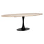 Spisebord Hampton svart oval 230 Richmond Interiors Spisebord