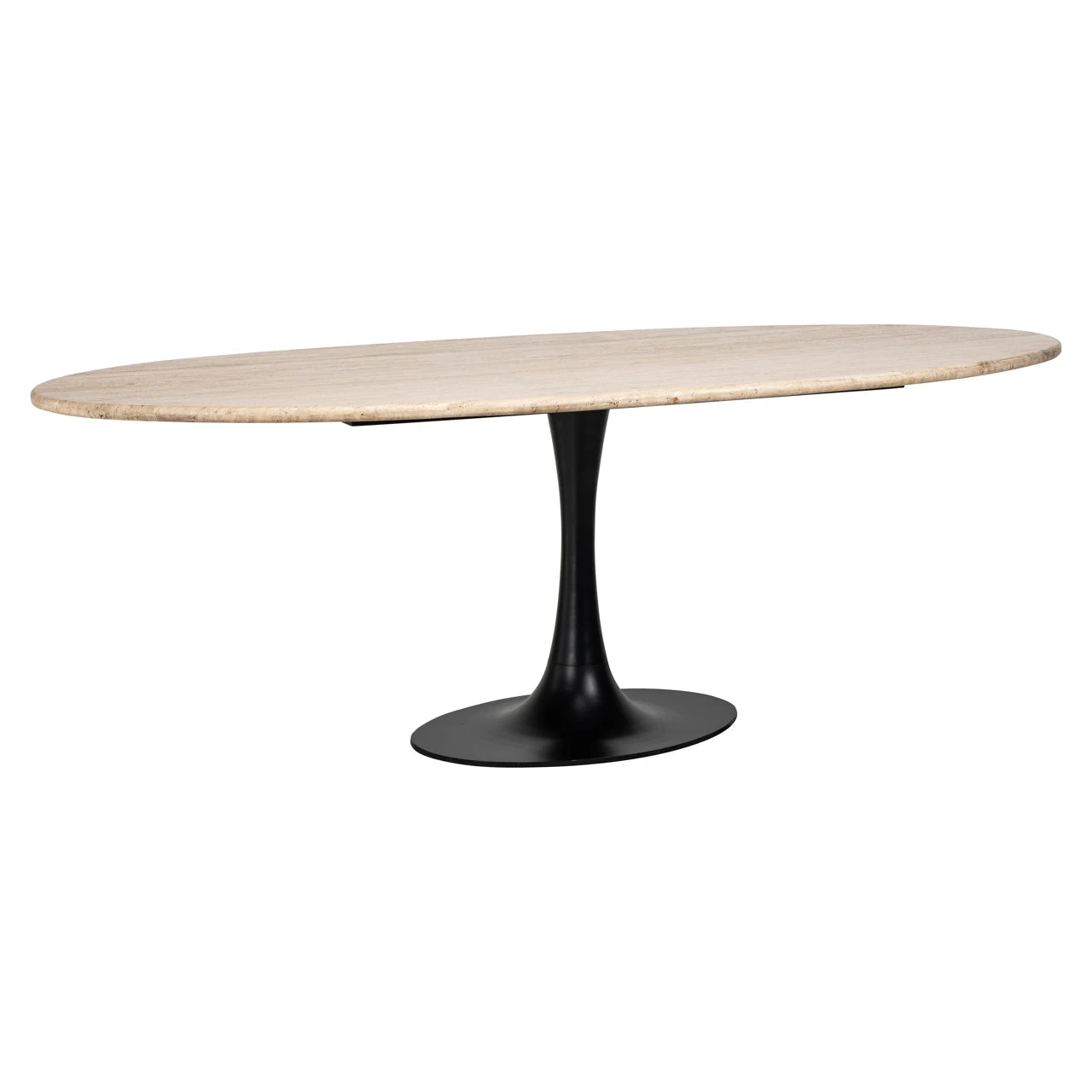 Spisebord Hampton svart oval 230 Richmond Interiors Spisebord