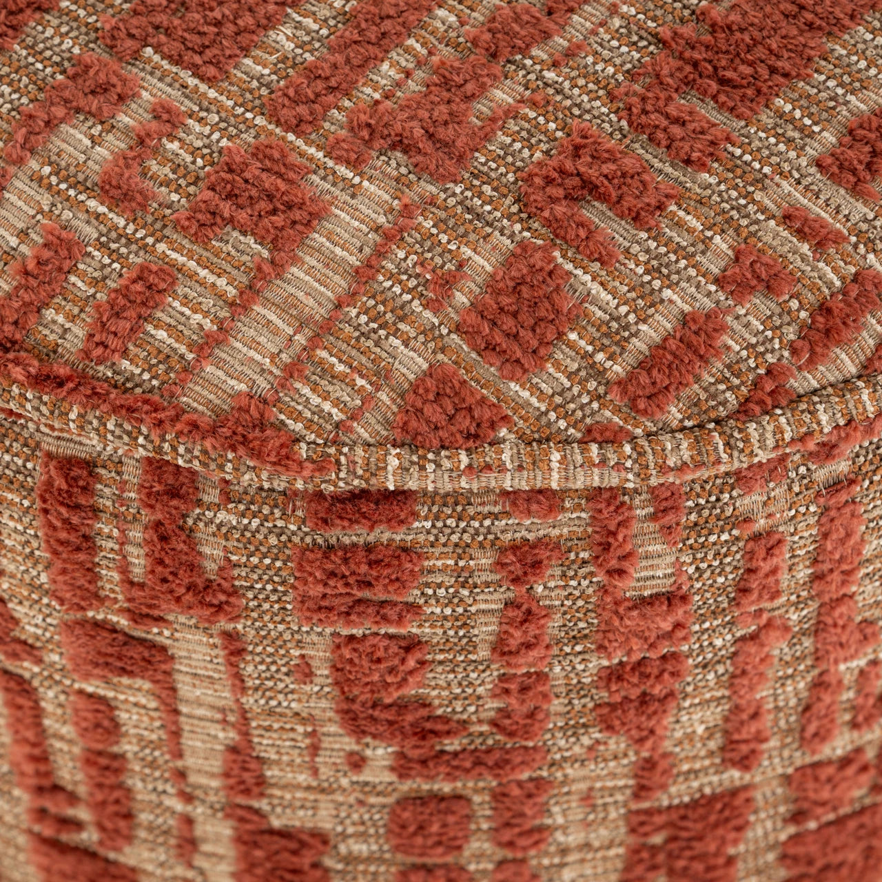 Pouffe & Footstool Lexie terra 45Ø Richmond Interiors Pall