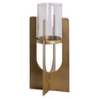 Hurricane light Dalou gull liten Richmond Interiors Lanterne og lysglass