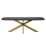 Spisebord Cambon mørk kaffe dansk oval 230 Richmond Interiors Spisebord