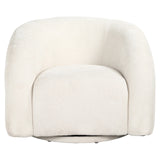 Lounge chair Arcus hvit enhjørning svingbar Richmond Interiors Lenestol
