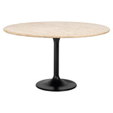 Spisebord Hampton svart 140Ø Richmond Interiors Spisebord