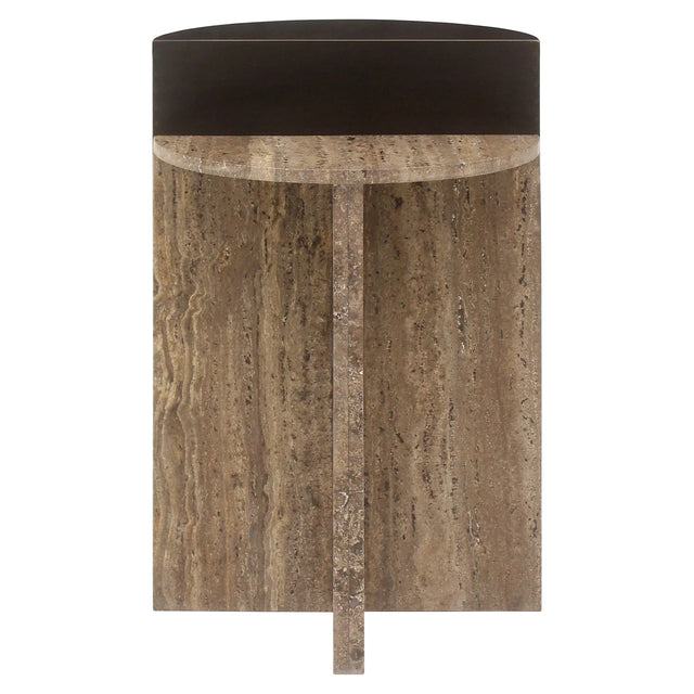 Endebord Russo askebrun Richmond Interiors Sidebord