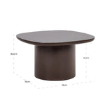 Endebord Almundi sjokoladebrun Richmond Interiors Sidebord