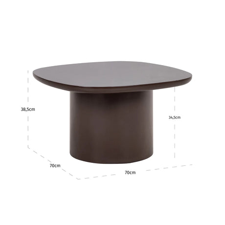 Endebord Almundi sjokoladebrun Richmond Interiors Sidebord