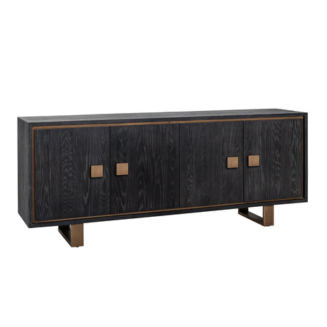 Sideboard Hunter svart rustikk Richmond Interiors Skjenk