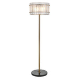 gulvlampe Feline messing antikk Richmond Interiors Gulvlampe