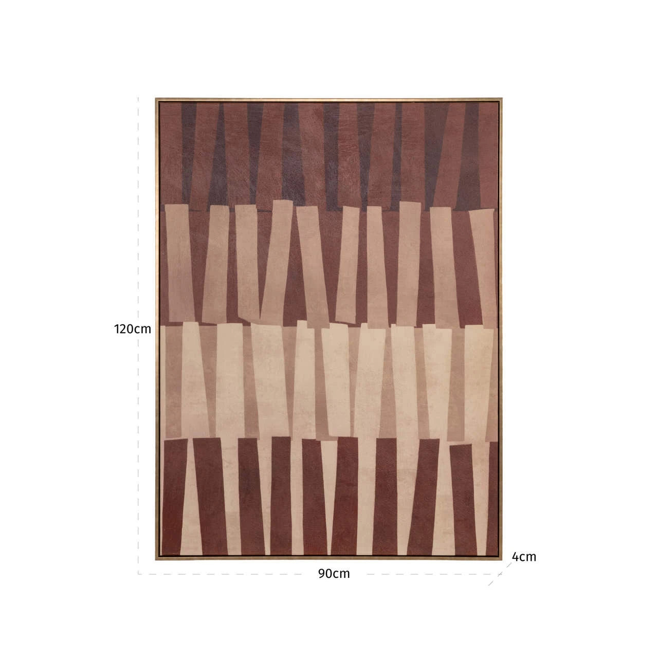 Veggkunst Voga brun Richmond Interiors Bilde
